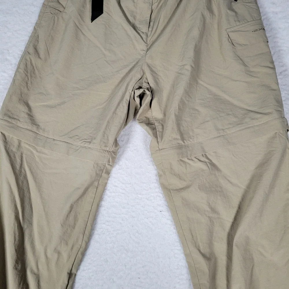 Axel Convertible Hiking Pants Mens 32 Tan Zip Off Cargo Gorpcore Outdoor Utility